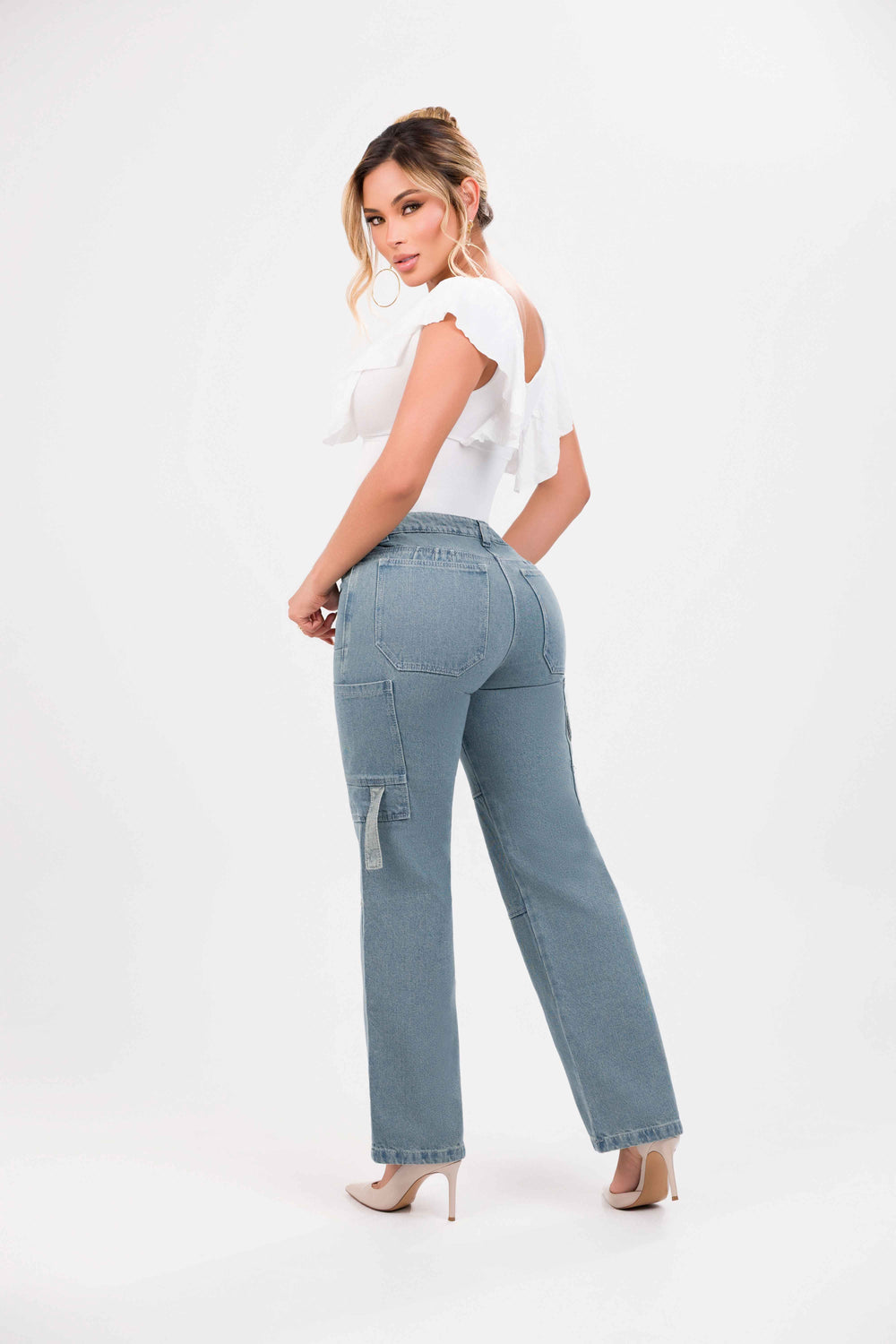 Jean straight cargo oasis