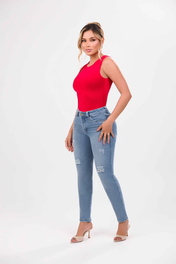 Jean boyfriend básico