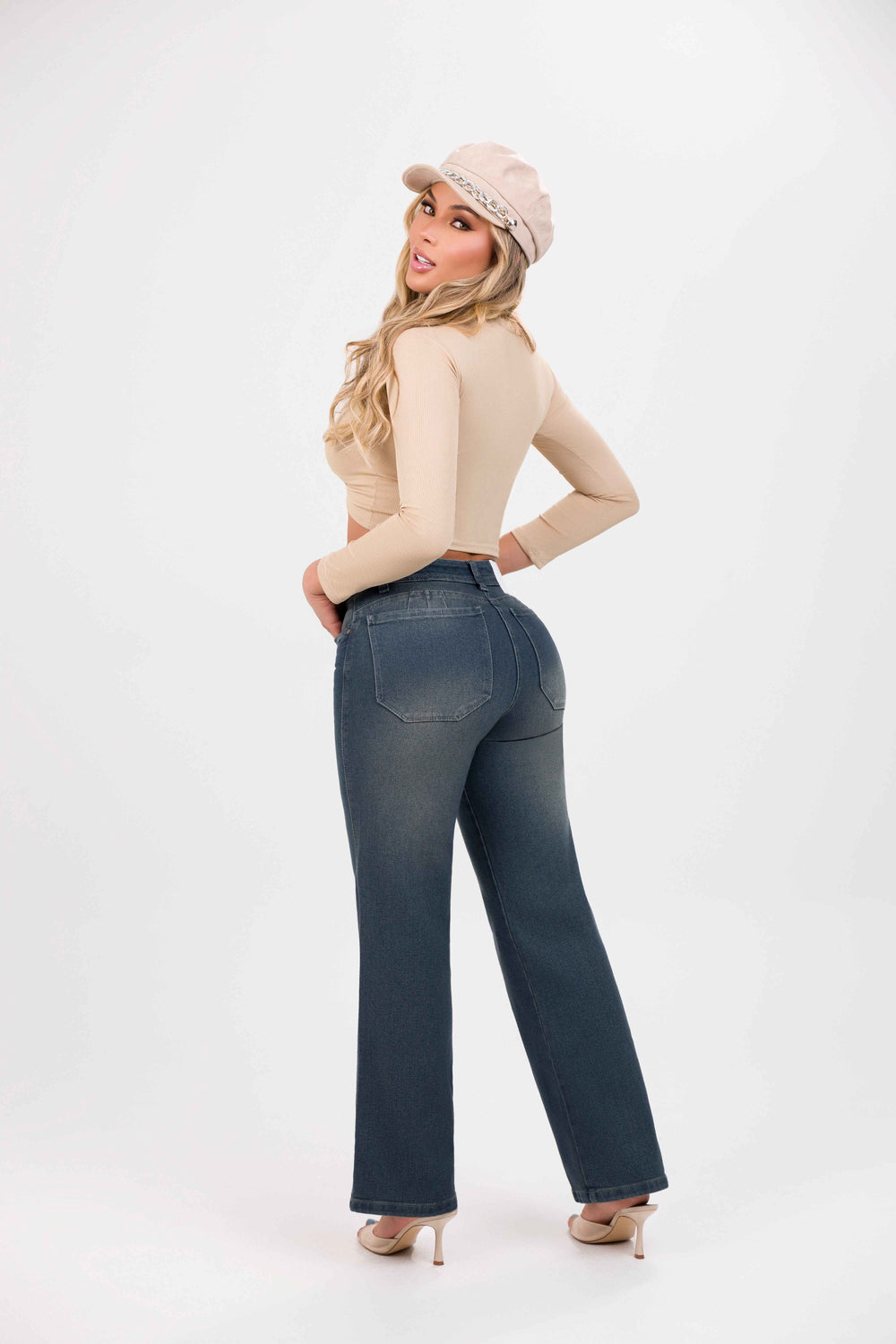 Jean palazzo strech vintage