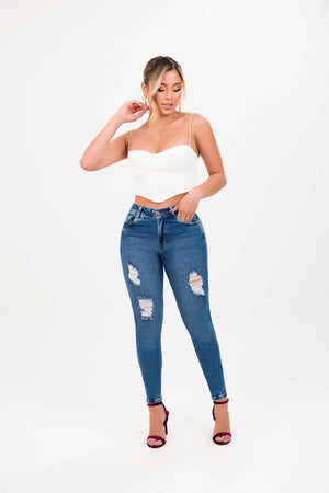 Jean premium skinny le blue