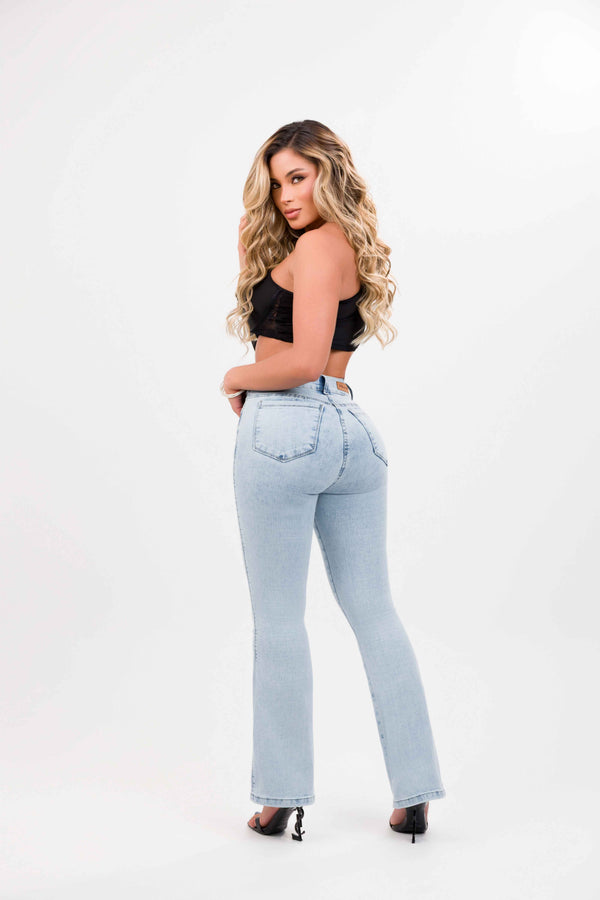 Jean sw wide leg cristales