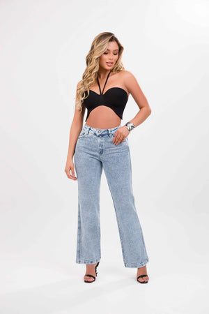 Jean palazzo strech coral cristales