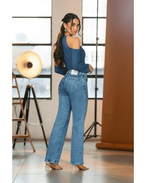 Jean palazzo Rockstar blue