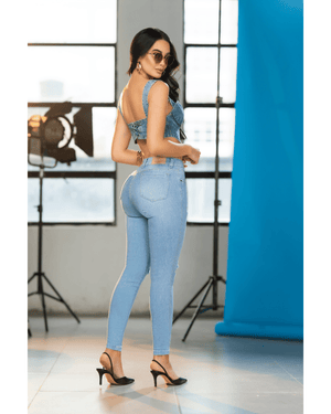 Jean premium skinny W con roto