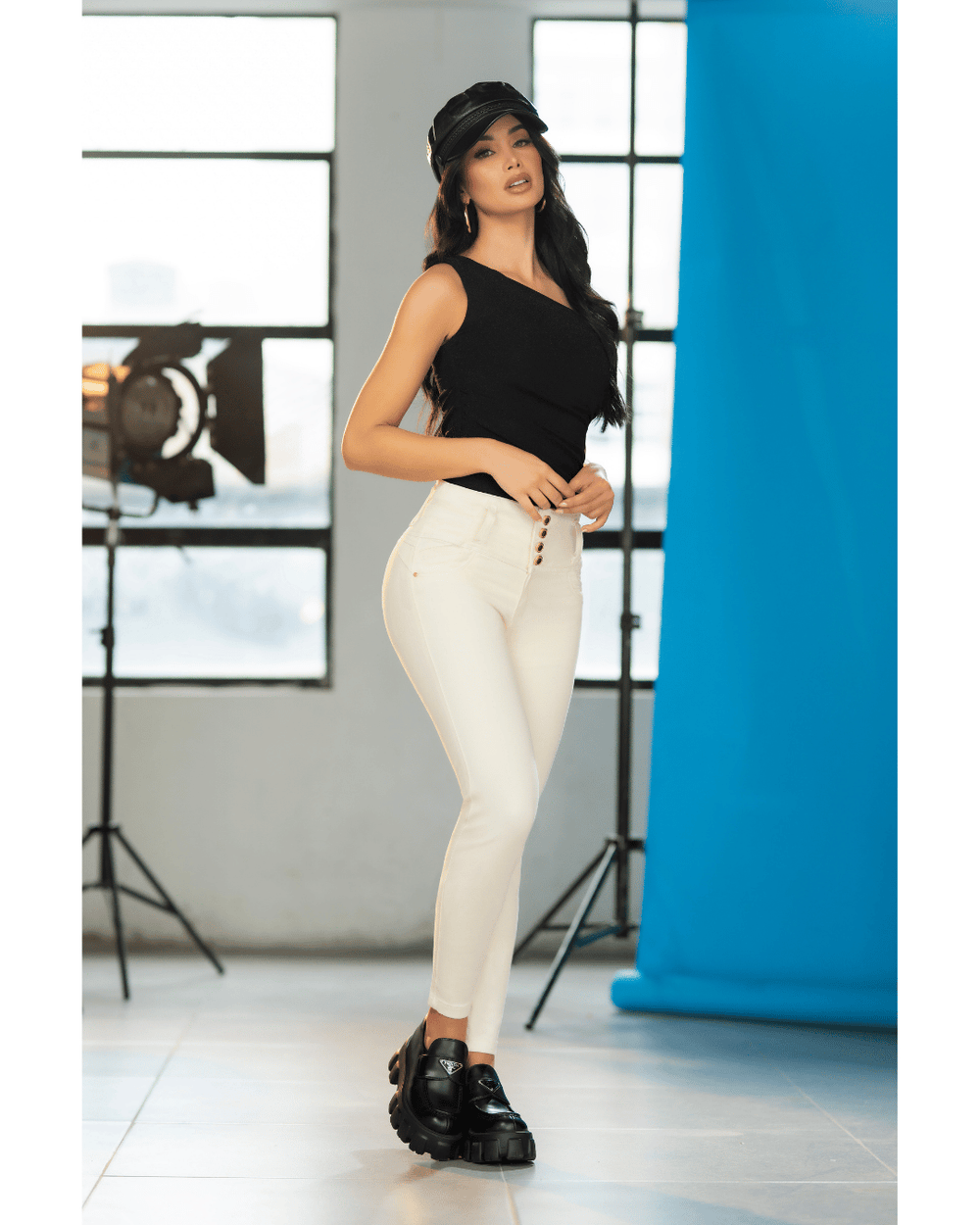 Jean Skinny. Cloud. Pretina Alta